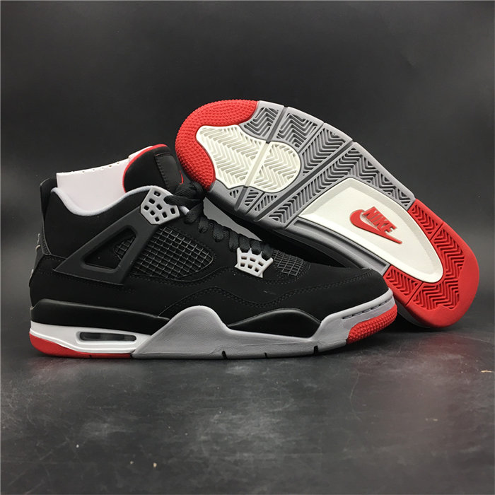 Jordan 4 Retro Bred (2019) 308497-089